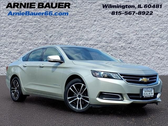 2014 Chevrolet Impala LT in Champagne Silver Metallicchampagne Silver Metallic — front three-quarter view